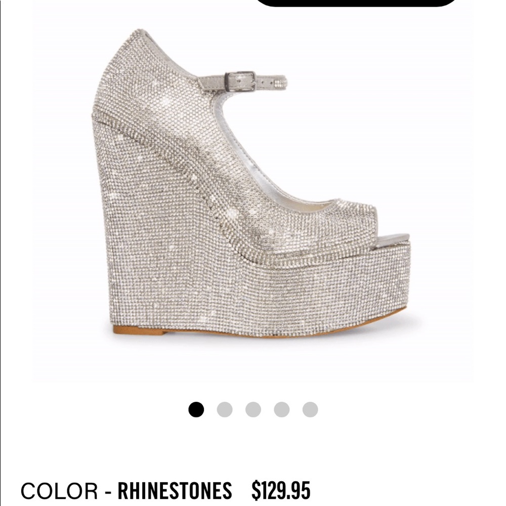 Steve Madden Rhinestone Maxine Shoes - size 7